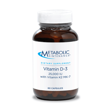 Vitamin D-3 25000 IU w/ K2 MK-7 * Metabolic Maintenance Supplement - Conners Clinic